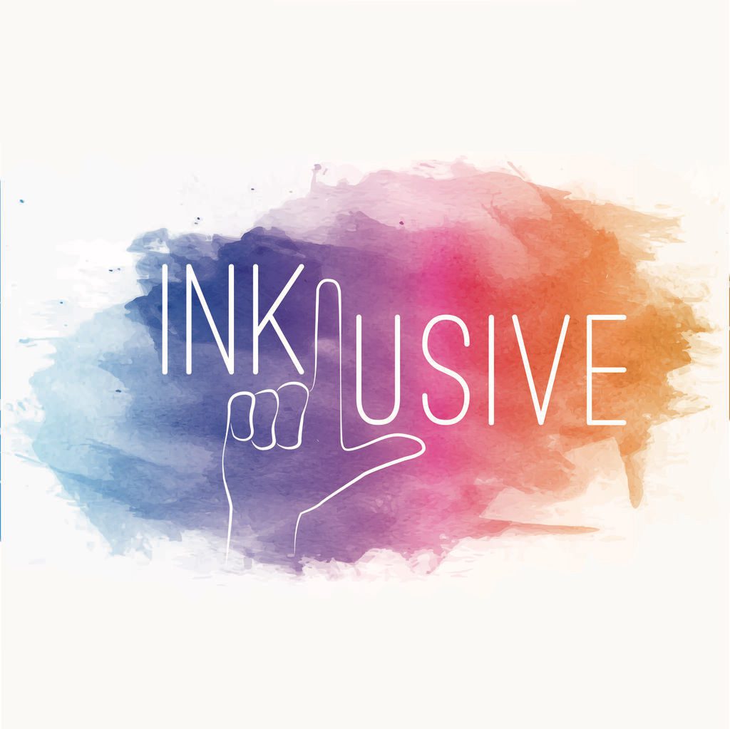 Titelgrafik der TV-Show „Inklusive“ – eine inklusive Show über Zusammenhalt, Vielfalt und Alltagserlebnisse.